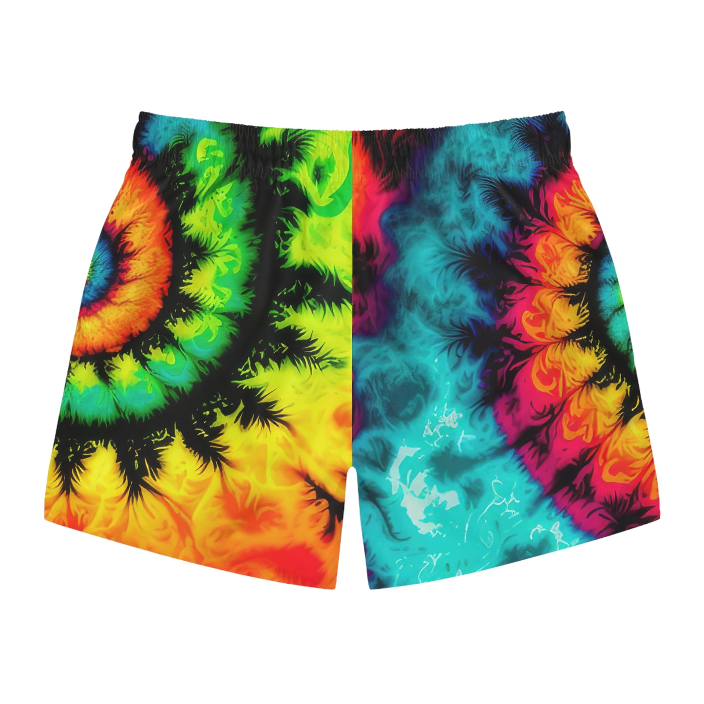 Bold And Beautiful Tie Dye Style  One Swim Trunks (AOP)