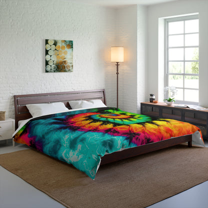 Bold And Beautiful Tie Dye Style Three Comforter