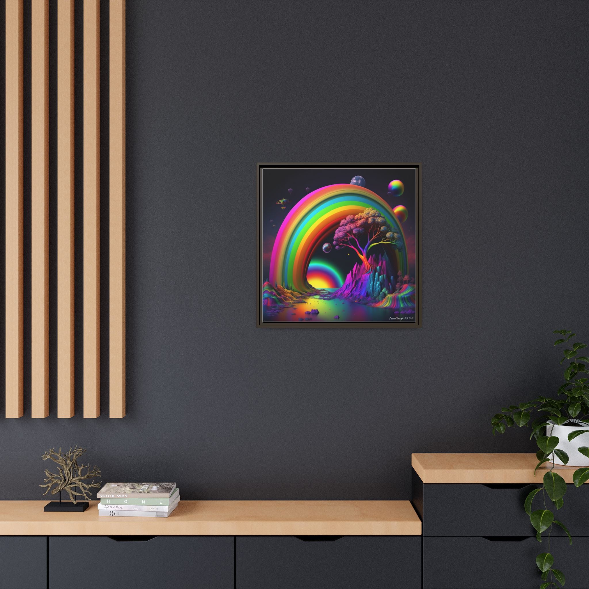 Arc of Infinite Wonder, Art Print — Colorful Modern Wall Canvas