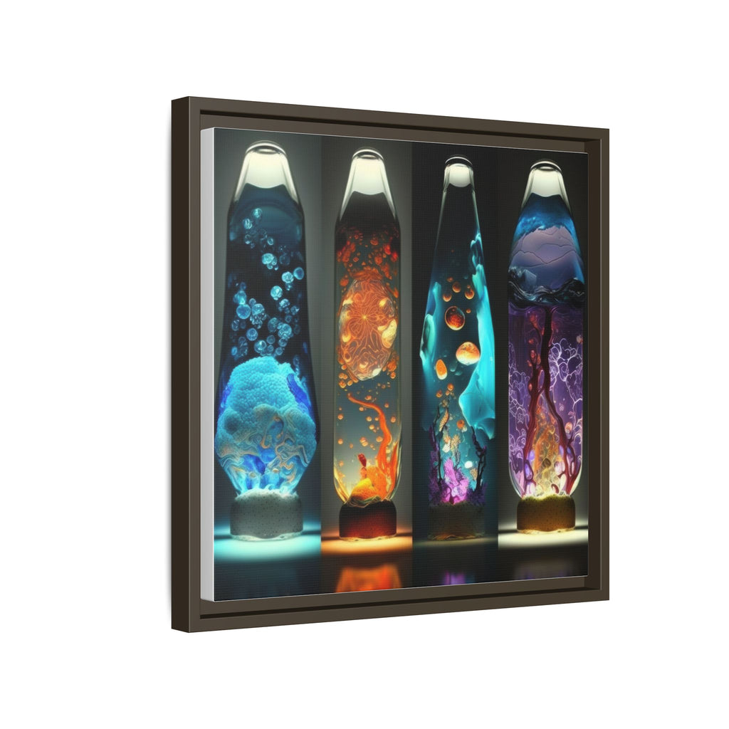 Elemental Currents, Art Print — Colorful Modern Wall Canvas