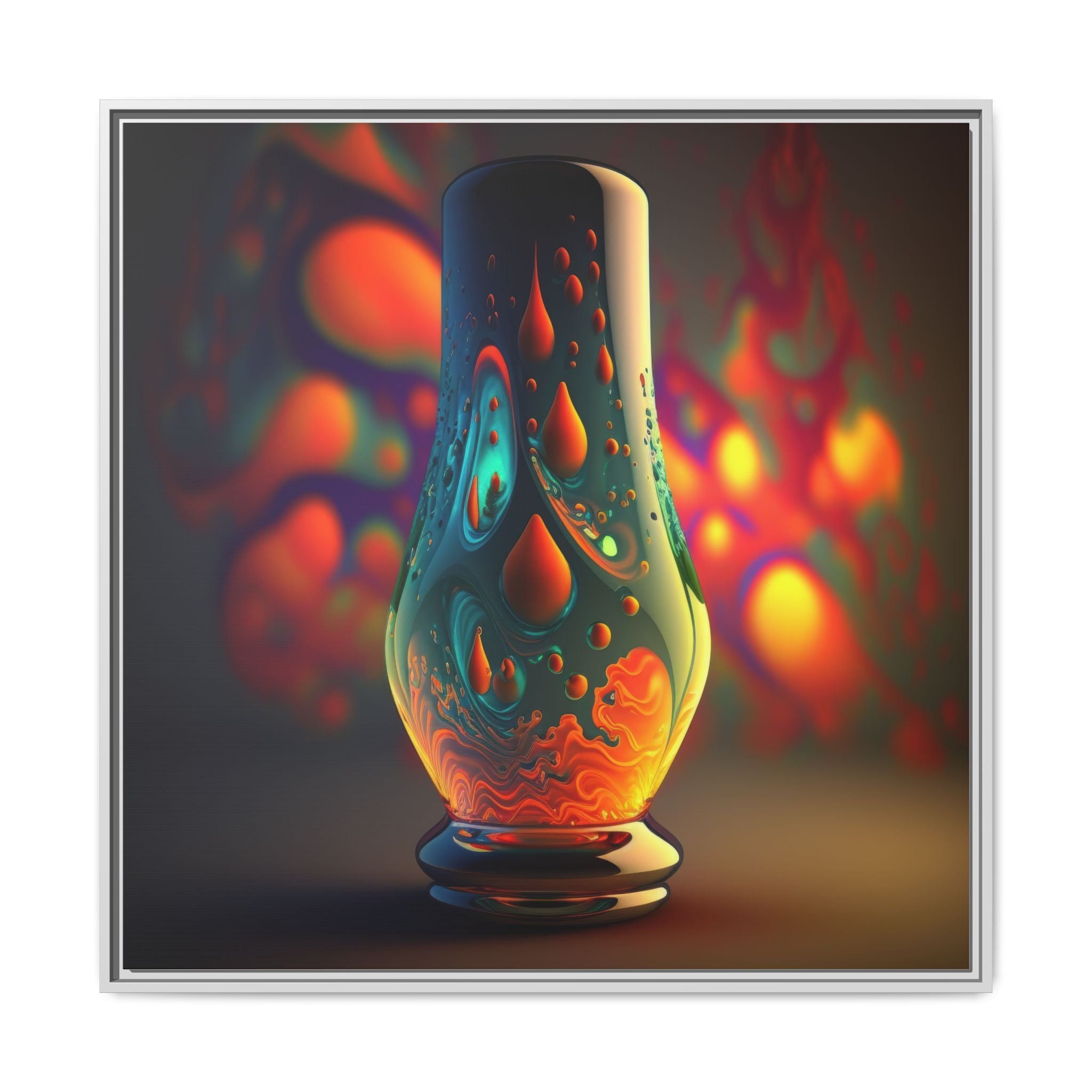 Molten Reverie, Art Print — Colorful Modern Wall Canvas