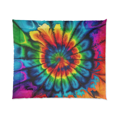 Bold And Beautiful Tie Dye Style Two Comforter