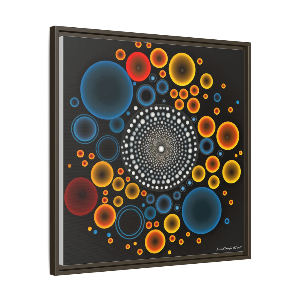 Gilded Tide, Art Print — Colorful Modern Wall Canvas