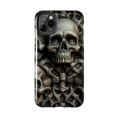 Metallic Chrome Skulls and classic Designed 19 Tough Phone Cases