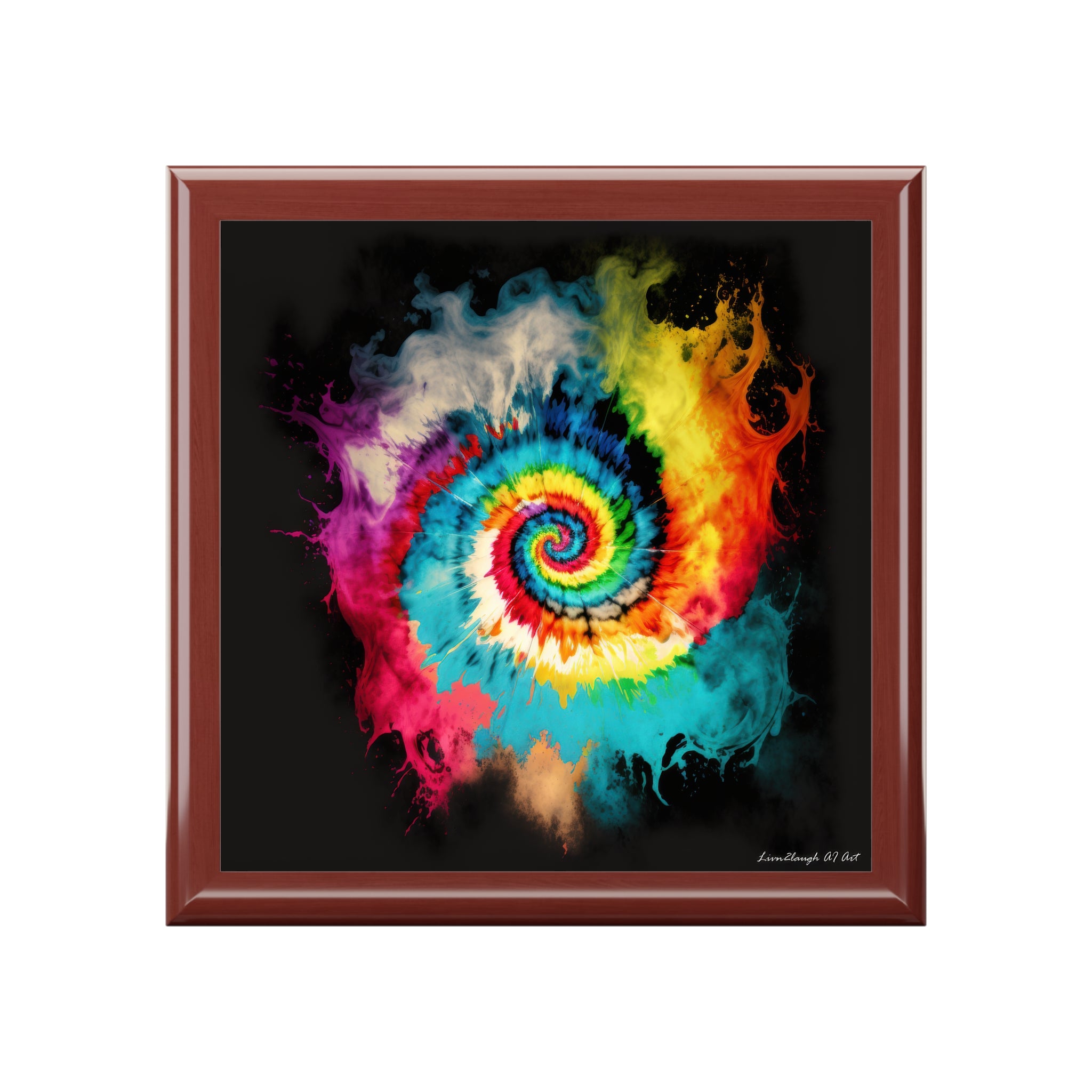 Ever‑Turning Spectrum, Jewelry- Stash- Collection Box