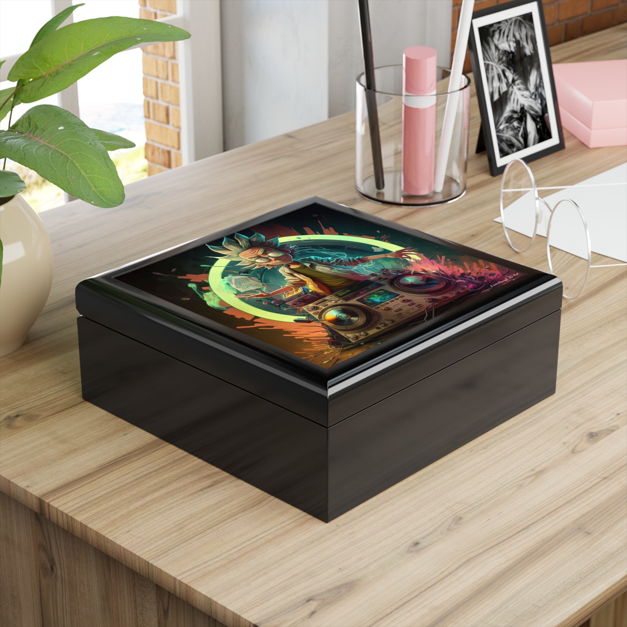 Frequency of Genius, Jewelry- Stash -Collection Box