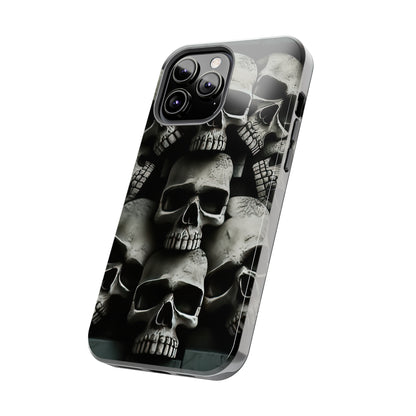 Metallic Chrome Skulls and classic Designed 11 Tough Phone Cases