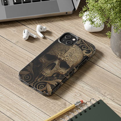 Metallic Chrome Skulls and classic Designed 5 Phone Cases