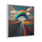 Road to Color, Art Print — Colorful Modern Wall Canvas
