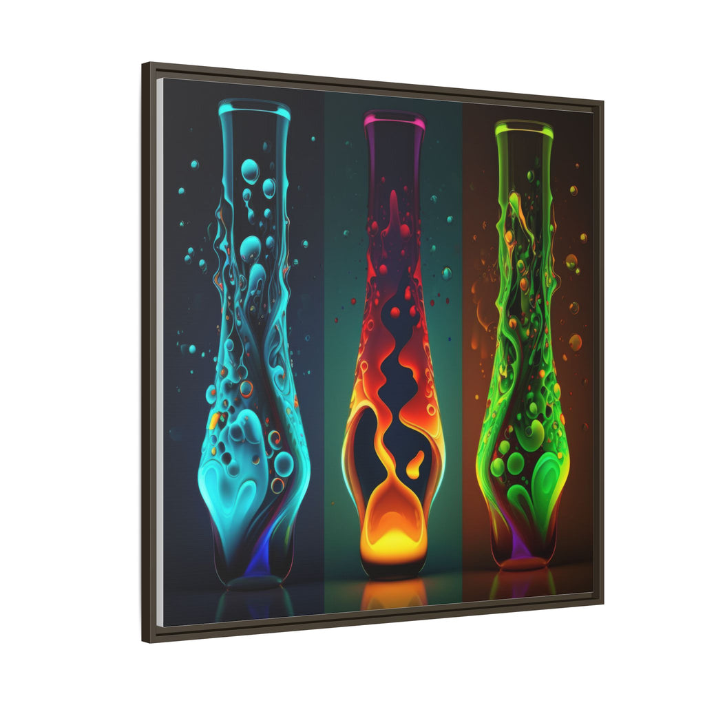 Three States of Flow, Art Print — Colorful Modern Wall Canvas