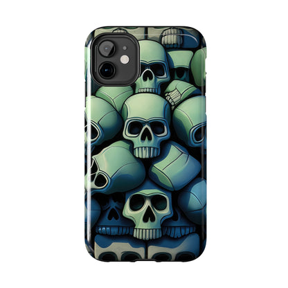 Metallic Chrome Skulls and classic Designed 10 Tough Phone Cases