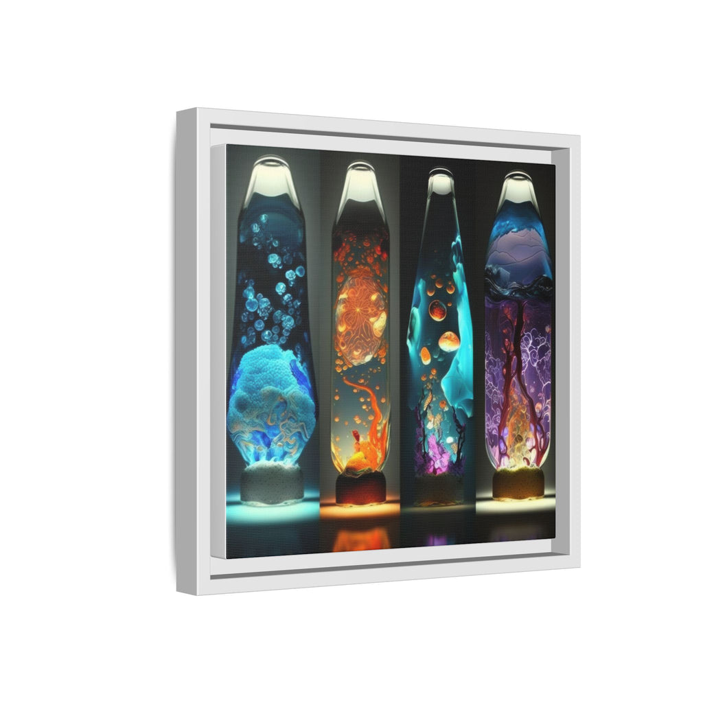 Elemental Currents, Art Print — Colorful Modern Wall Canvas