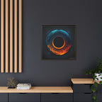 Molten Silence, Art Print — Colorful Modern Wall Canvas
