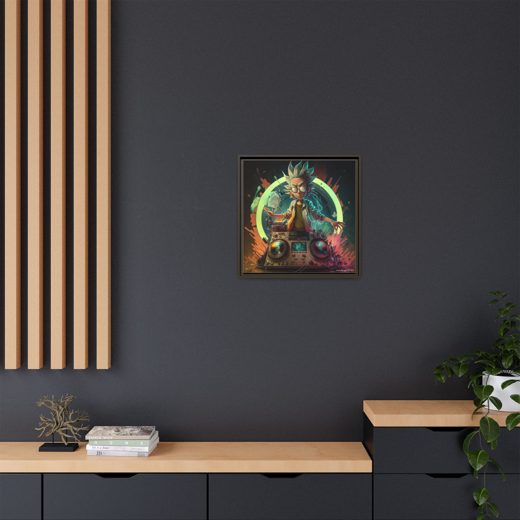Frequency of Genius, Art Print — Colorful Modern Wall Canvas