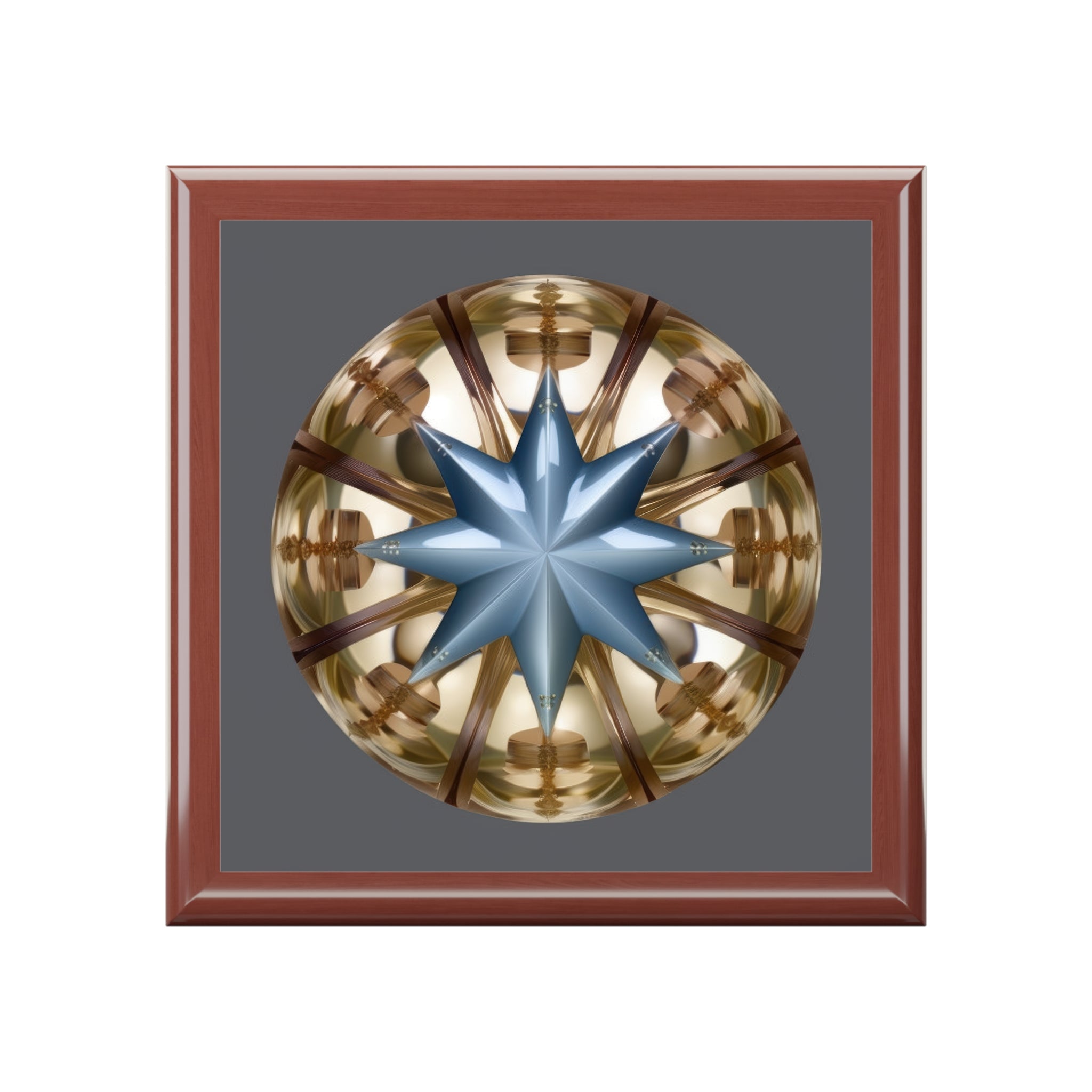 Radiant Starburst Orb, Jewelry- Stash -Collection Box