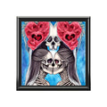 Love Shows No Time Boundaries Skulls,  Loewenkind Creations Jewelry Box
