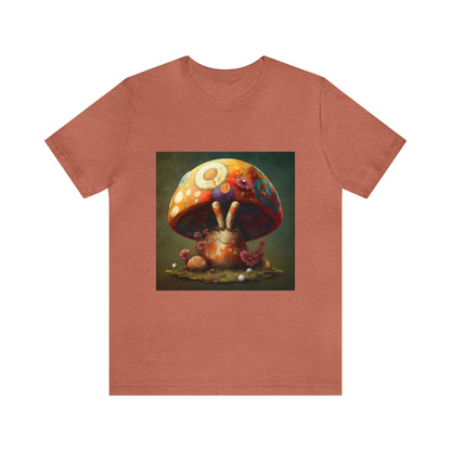 Hippie Mushroom Color Candy Style Design Style 8 Unisex Jersey Short Sleeve Tee