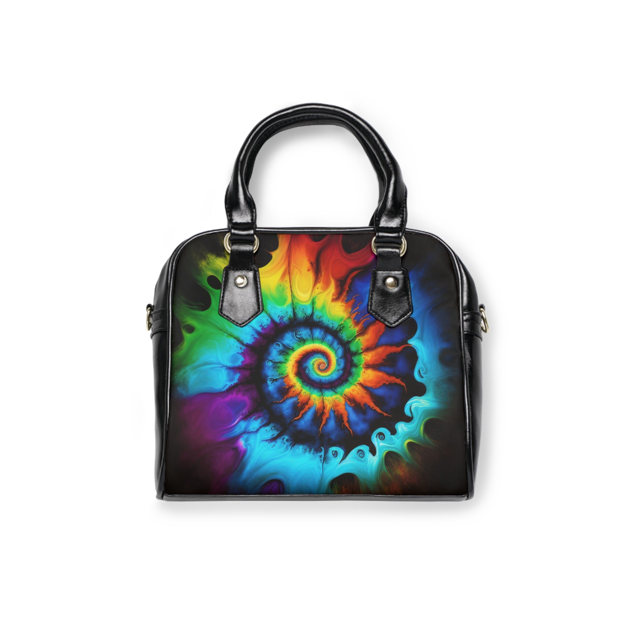 Bold And Beautiful Tie Dye Style One Shoulder Handbag