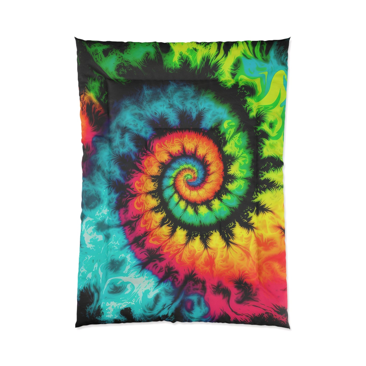 Bold And Beautiful Tie Dye Style Three Comforter