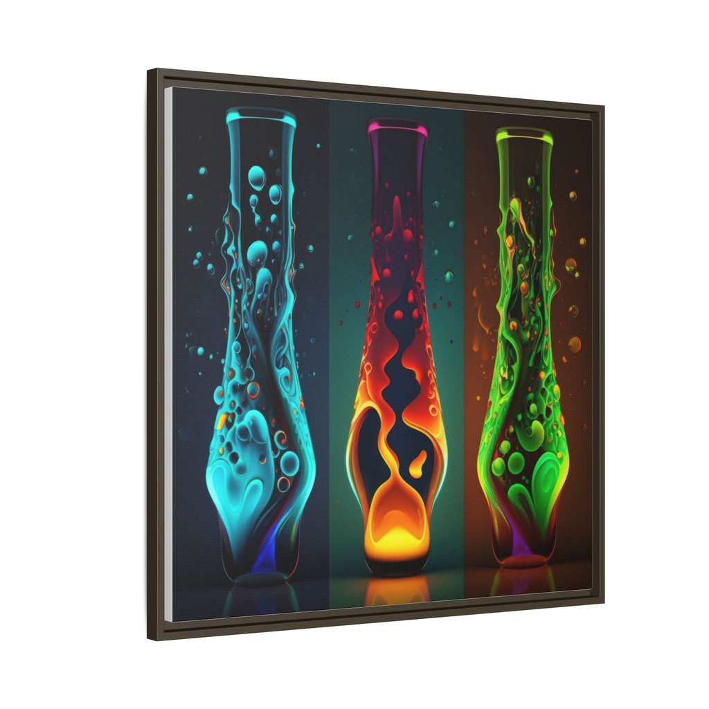 Three States of Flow, Art Print — Colorful Modern Wall Canvas