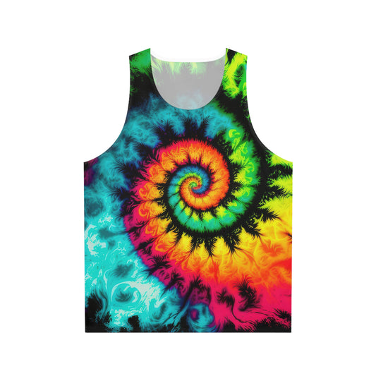 Bold And Beautiful Tie Dye Style Three 1 Unisex Tank Top (AOP)