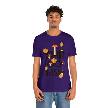 Shrooms, Unisex Jersey Short Sleeve Tee