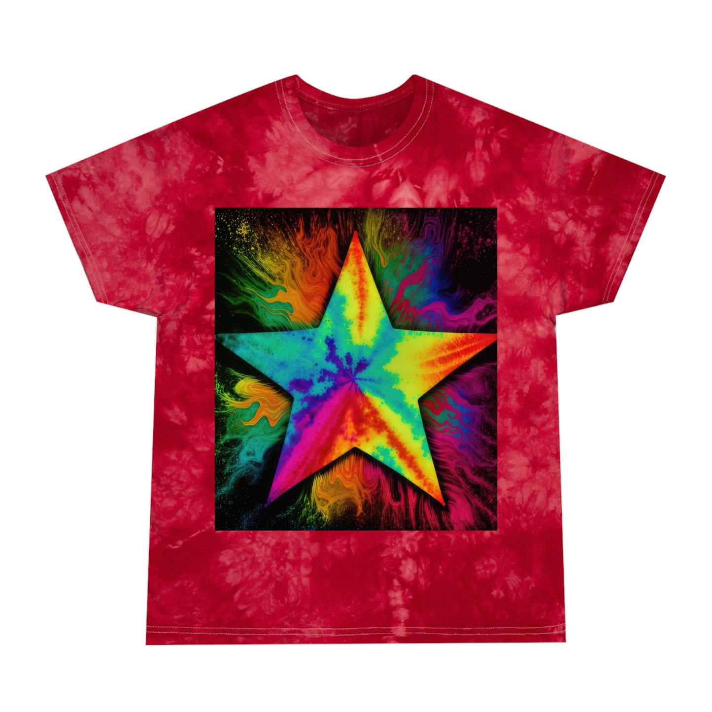 Bold And Beautiful Star Style 1 Tie-Dye Tee, Crystal