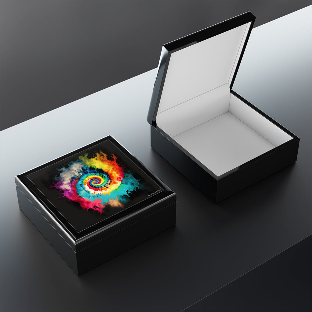 Ever‑Turning Spectrum, Jewelry- Stash- Collection Box