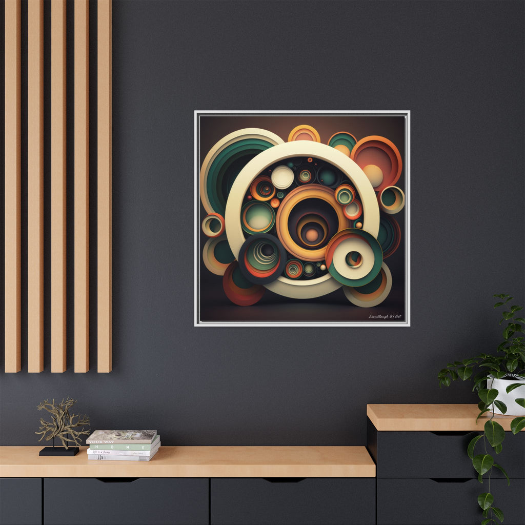 Inner Resonance, Art Print — Colorful Modern Wall Canvas