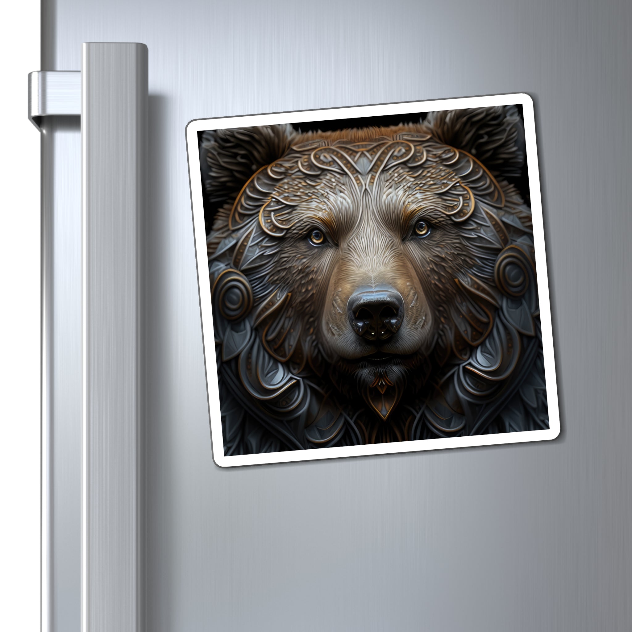 Magnificent Navajo Bear Style Twelve Magnets