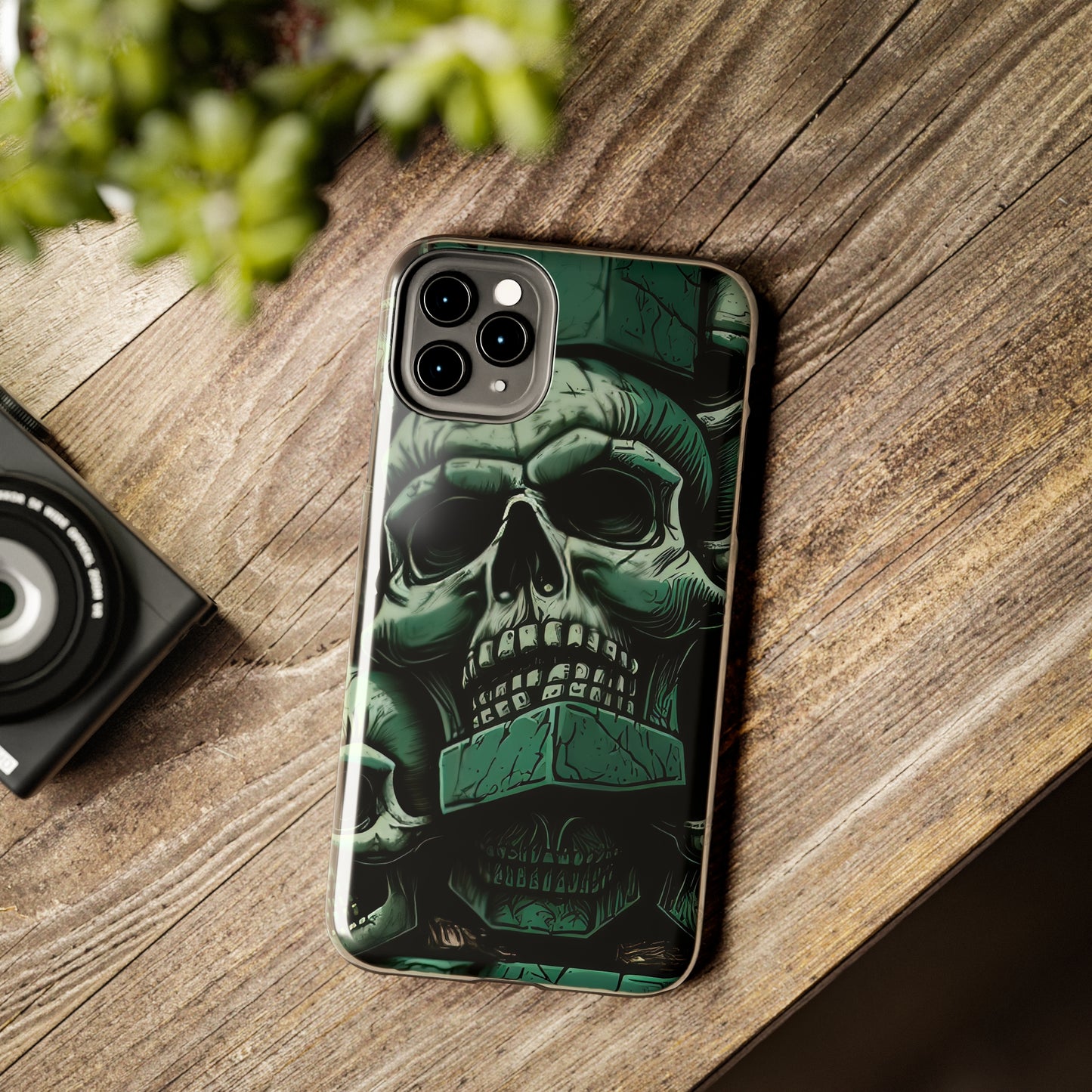 Metallic Chrome Skulls and classic Designed 15 Tough Phone Cases