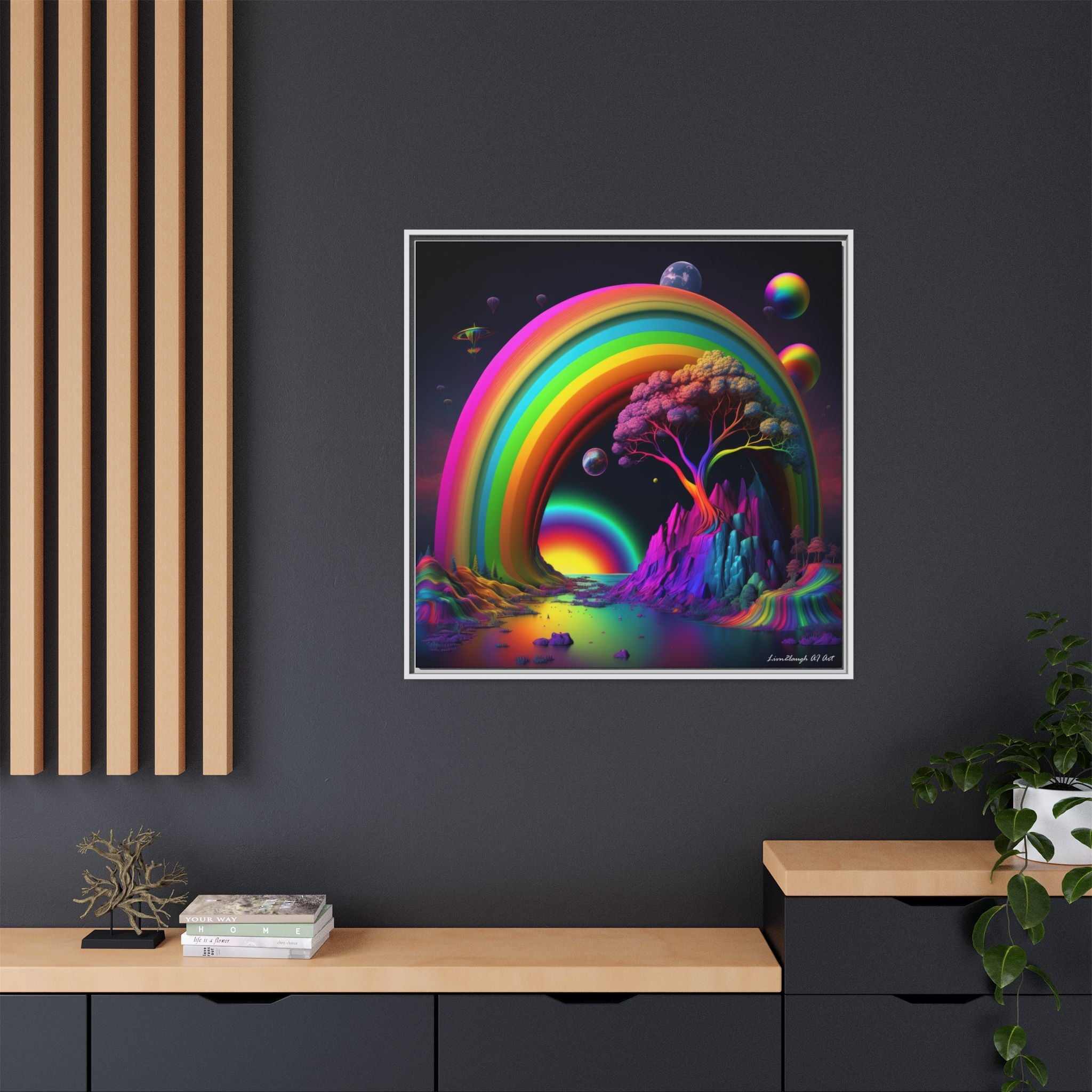 Arc of Infinite Wonder, Matte Canvas, Framed (Multi-color)