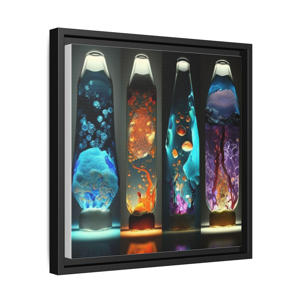 Elemental Currents, Art Print — Colorful Modern Wall Canvas