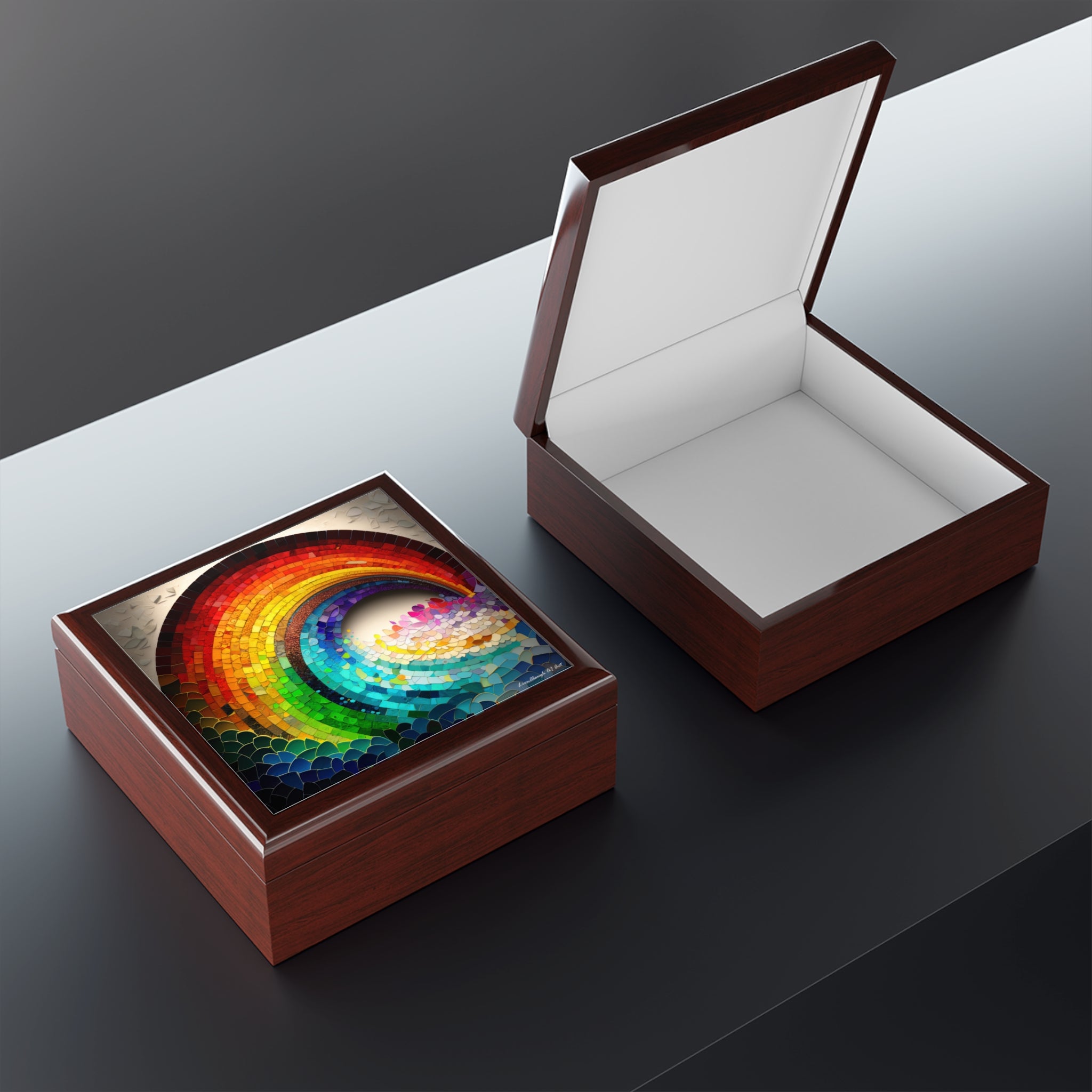 Spectrum of Harmony, Jewelry- Stash -Collection Box