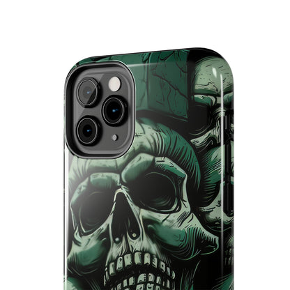 Metallic Chrome Skulls and classic Designed 15 Tough Phone Cases