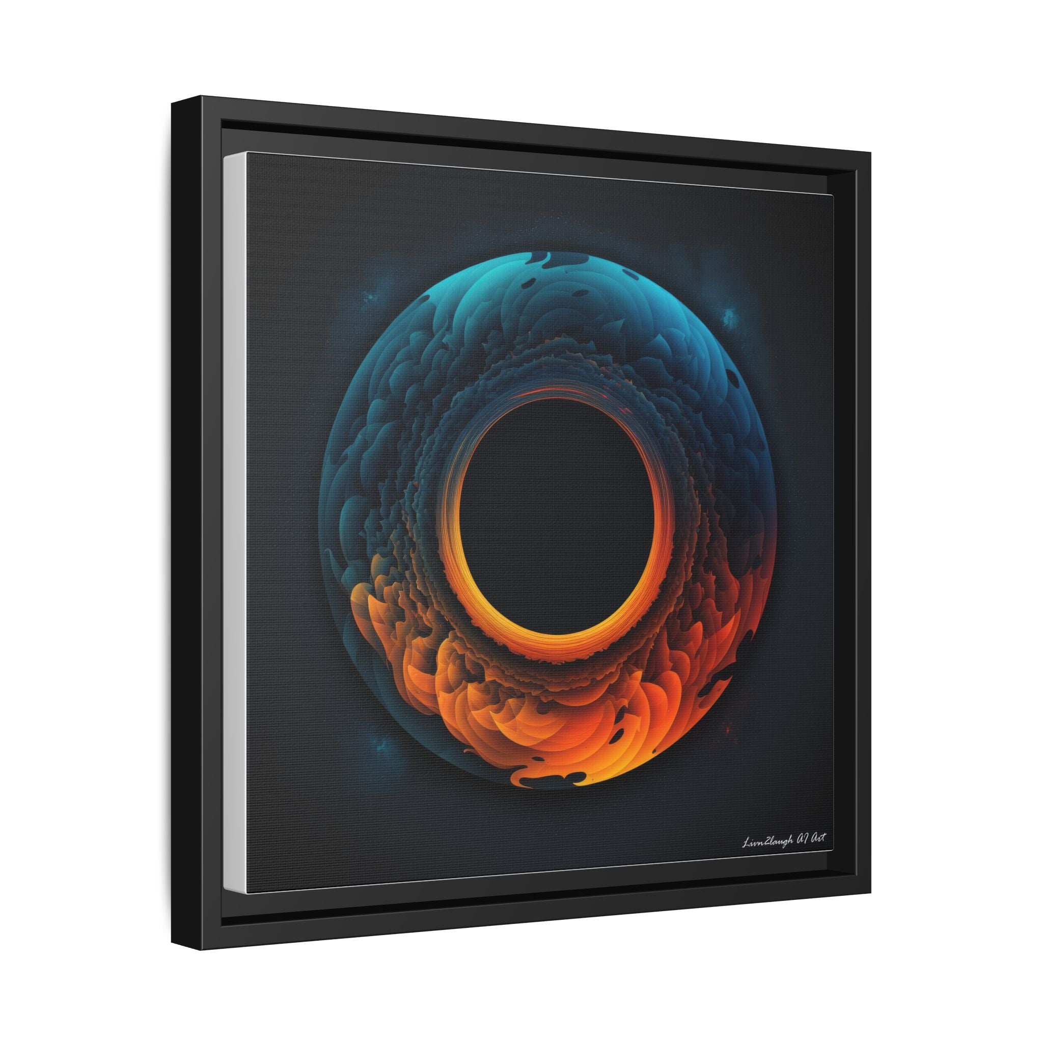 Molten Silence, Art Print — Colorful Modern Wall Canvas