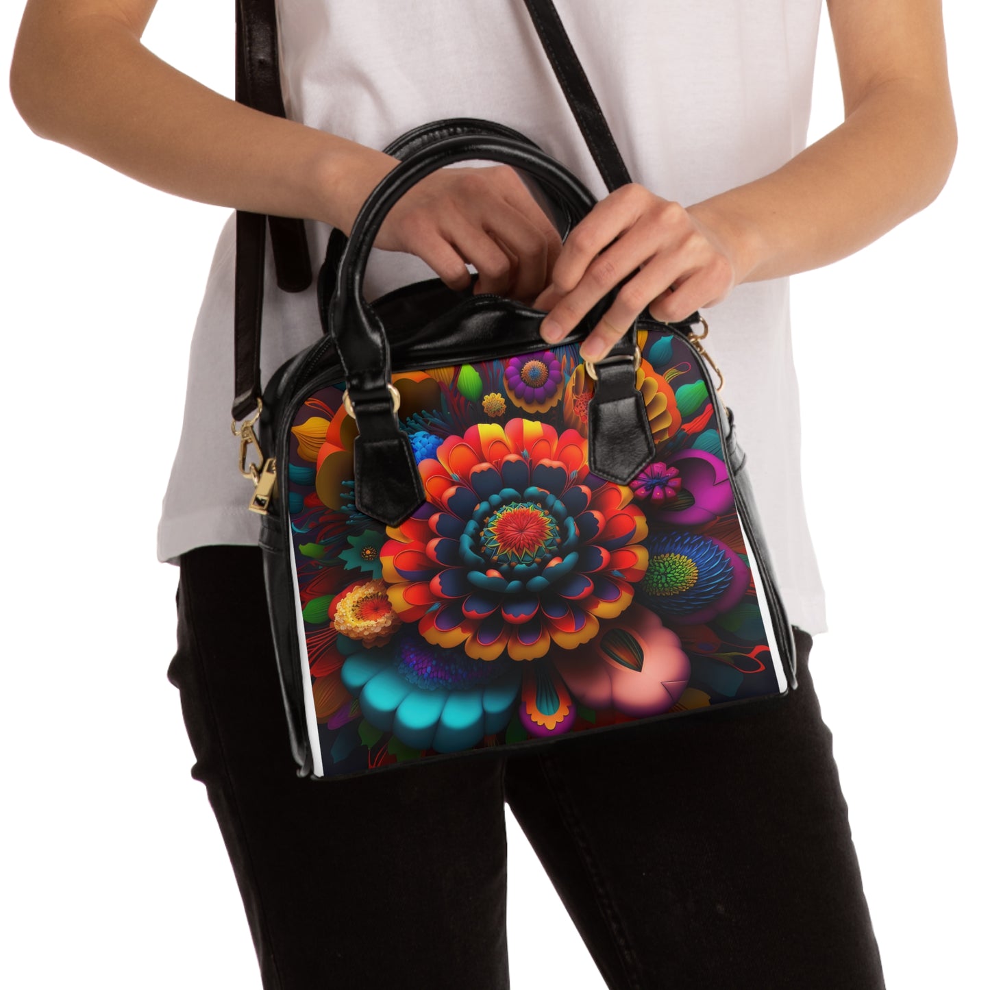 Bold And Beautiful Flowers B 1 Shoulder Handbag