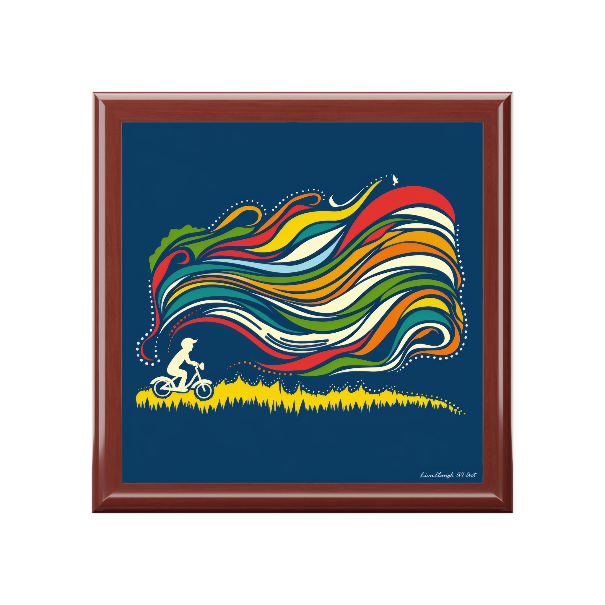 “Ride the Rainbow”, Jewelry- Stash- Collection Box