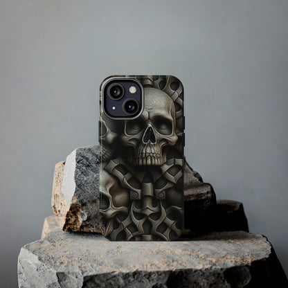 Metallic Chrome Skulls and classic Designed 19 Tough Phone Cases