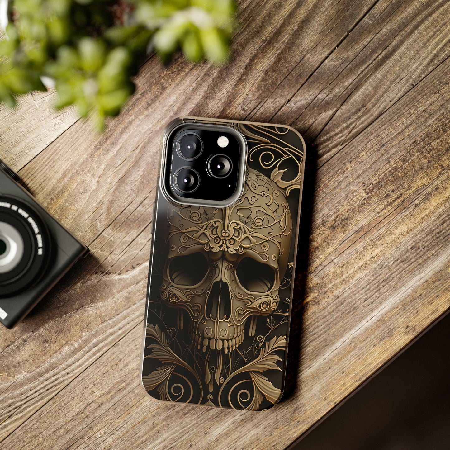 Metallic Chrome Skulls and classic Designed 5 Phone Cases