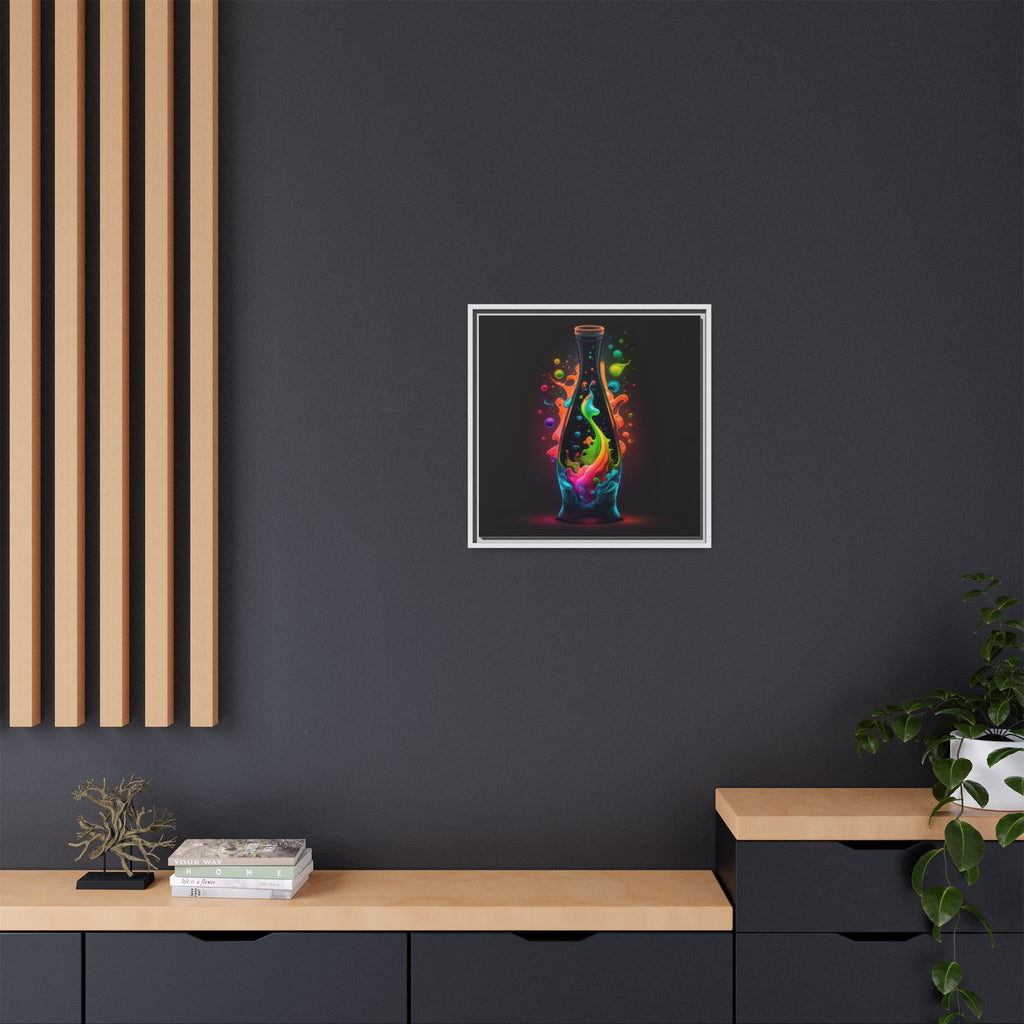 Chromatic Ascent, Art Print — Colorful Modern Wall Canvas