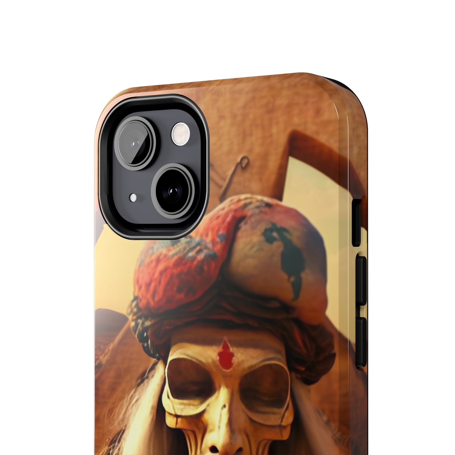 Wise Man In Dessert With Beard And Peace Sign Tough Phone Cases