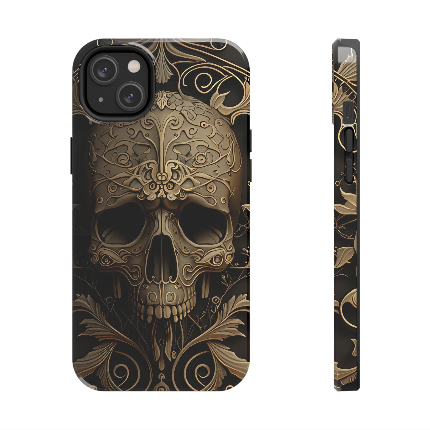 Metallic Chrome Skulls and classic Designed 5 Phone Cases