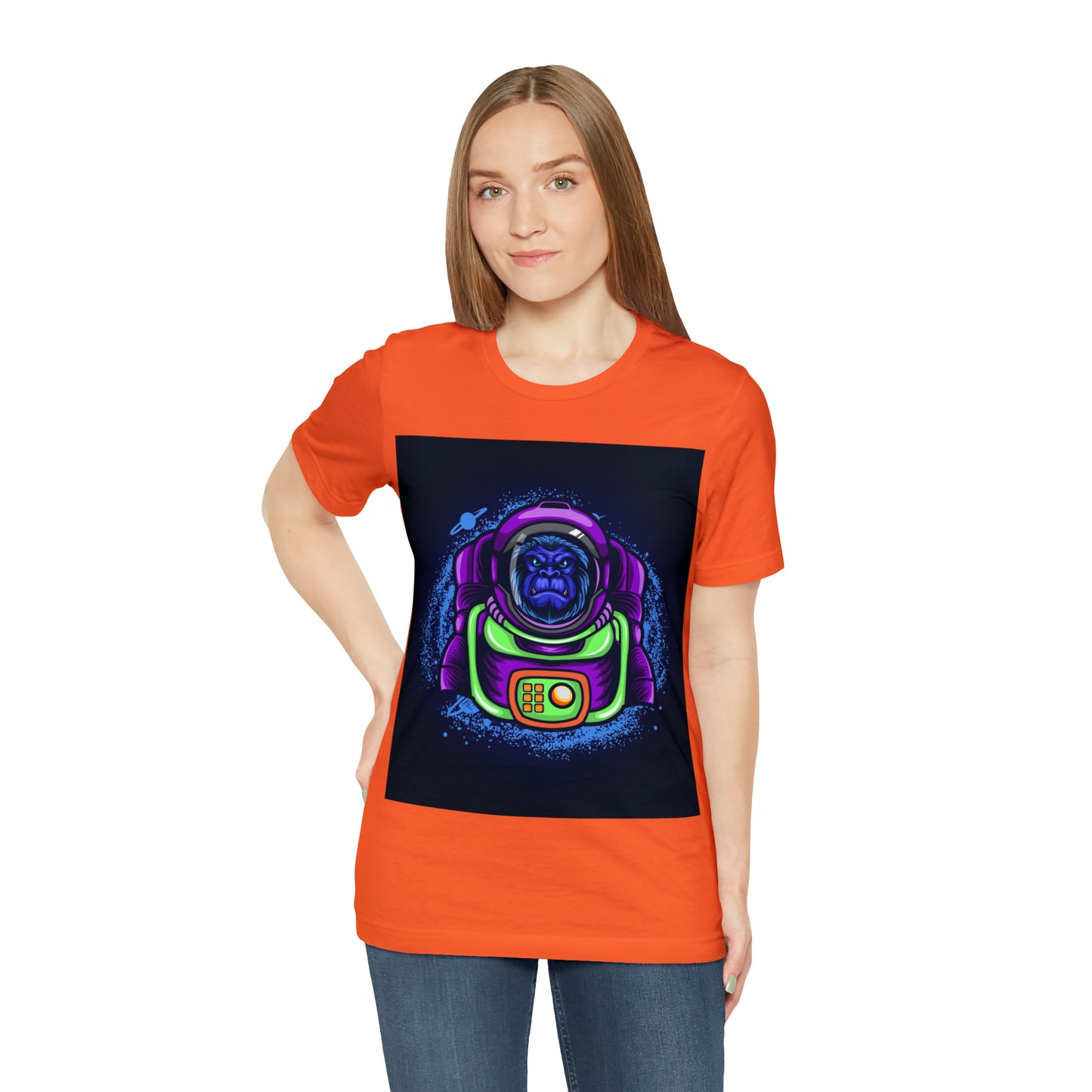 Space Ape, Unisex Jersey Short Sleeve Tee