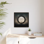 Circle of Stillness, Art Print — Colorful Modern Wall Canvas