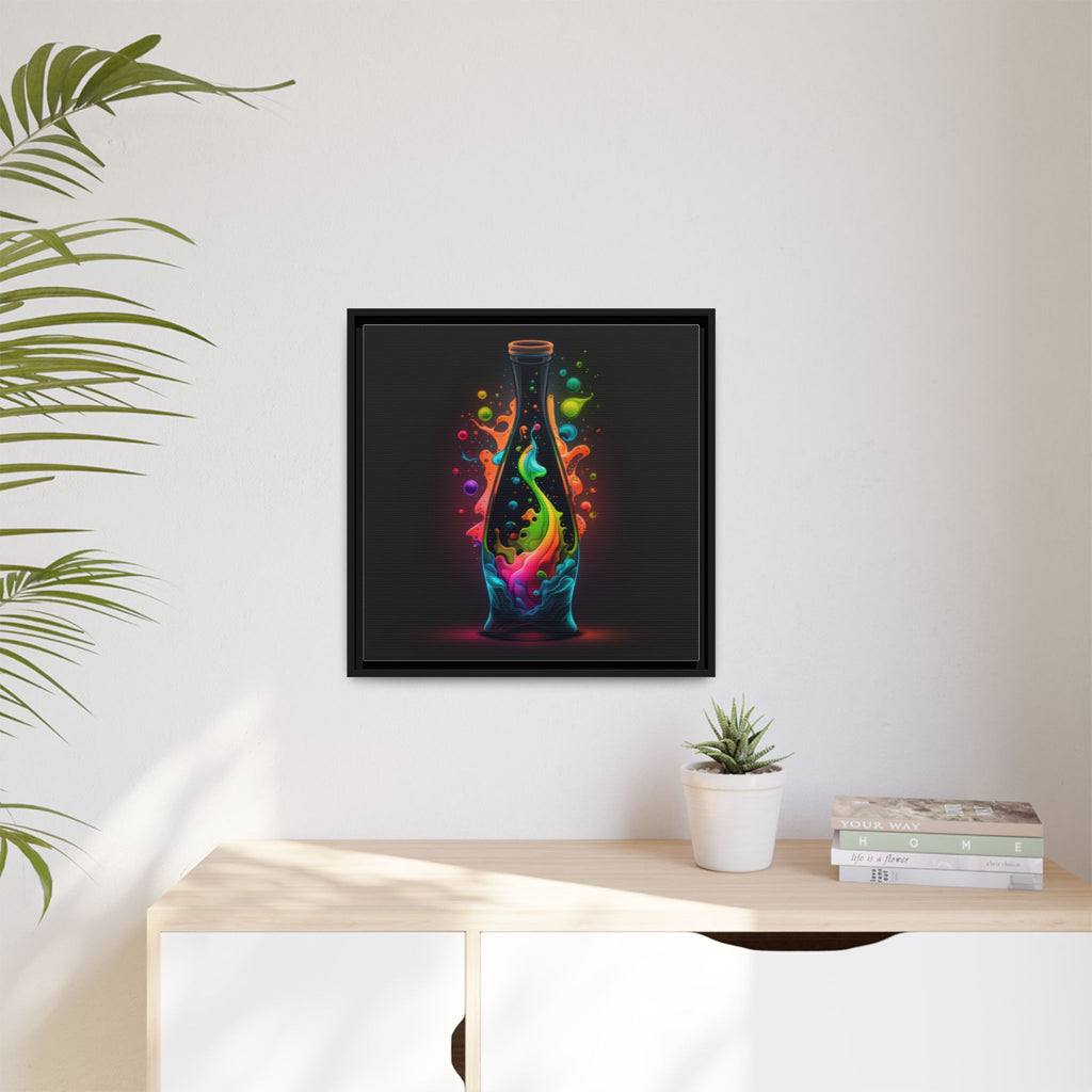 Chromatic Ascent, Art Print — Colorful Modern Wall Canvas