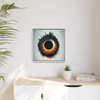 Eclipse of Industry, Art Print — Colorful Modern Wall Canvas