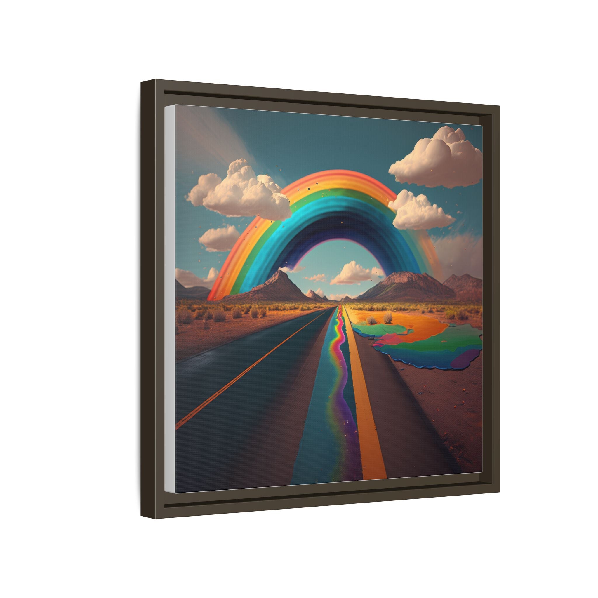 Road to Color, Art Print — Colorful Modern Wall Canvas