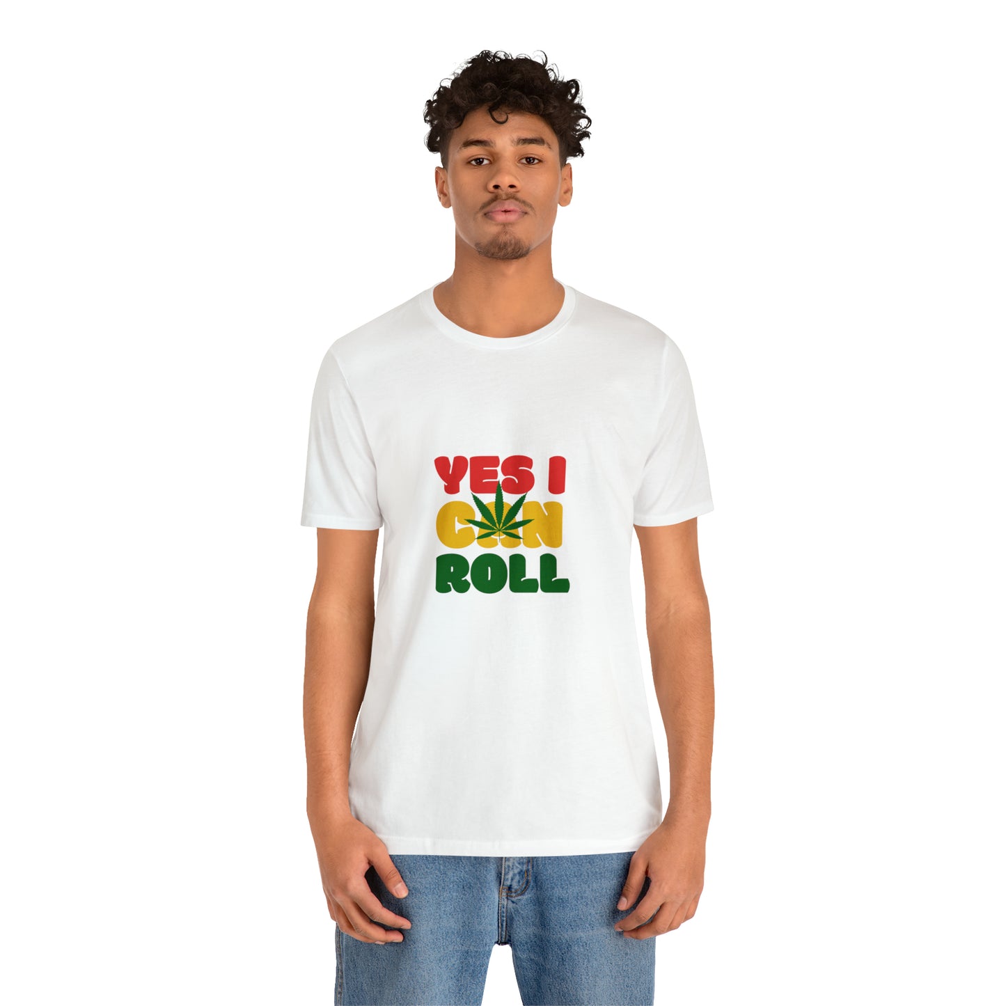 Yes, I Can Roll, Unisex Jersey Short Sleeve Tee