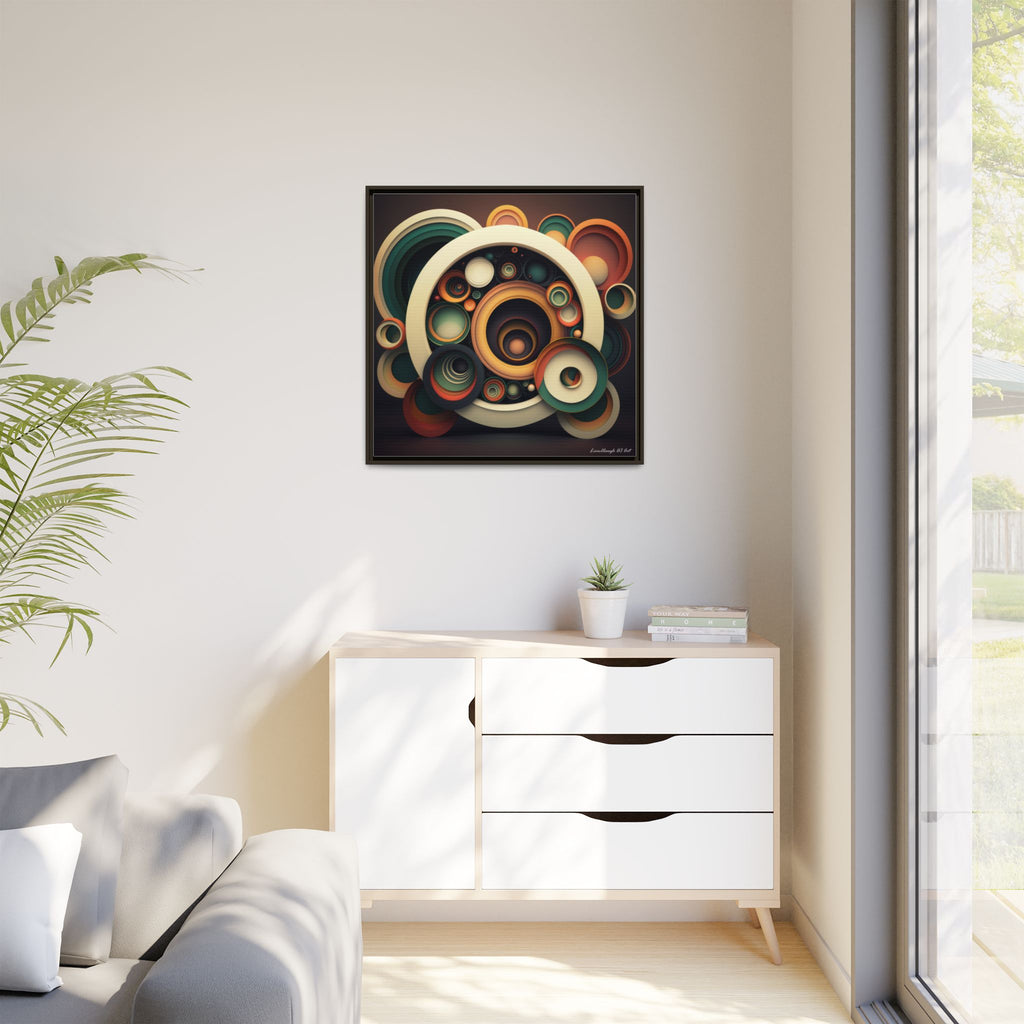 Inner Resonance, Art Print — Colorful Modern Wall Canvas